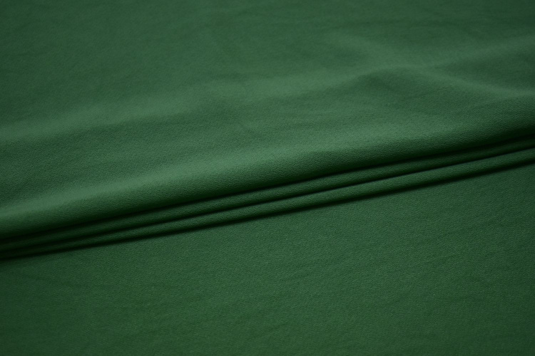 Плательная зеленая ткань W-127706