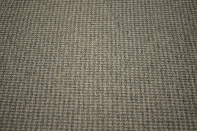 Костюмная серо-зеленая ткань W-131090