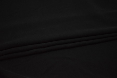 Вискоза черного цвета с хлопком W-126074