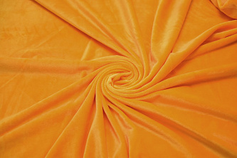 Мех оранжевый W-124102