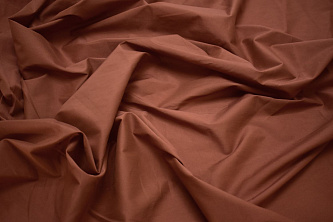 Плательная коричневая ткань W-128123