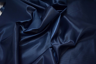 Костюмная синяя ткань W-126357