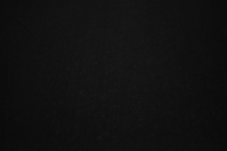 Трикотаж черный W-125421