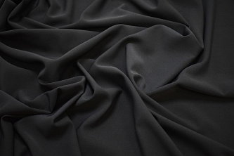 Костюмная темно-серая ткань W-132909