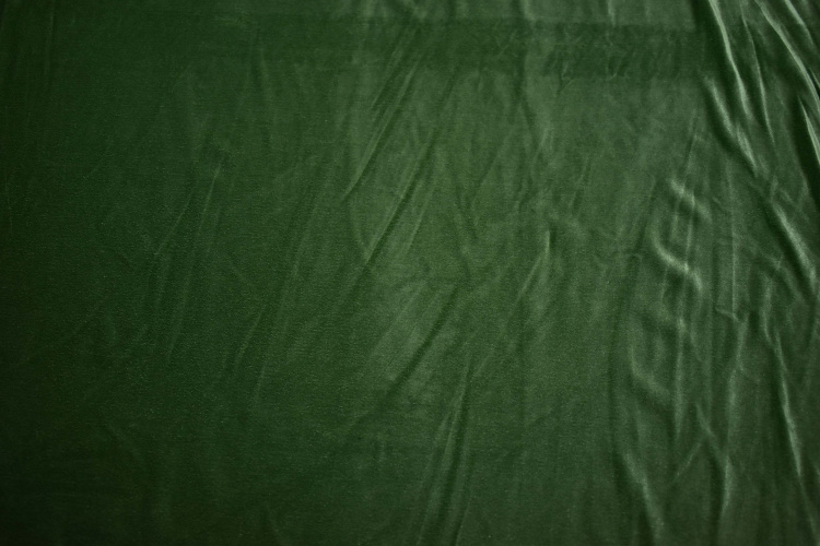 Бархат-стрейч зеленый W-134120