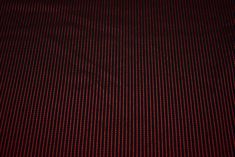 Рубашечная черная ткань полоска W-133116