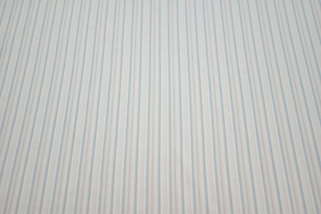 Трикотаж белый голубой полоска W-129942