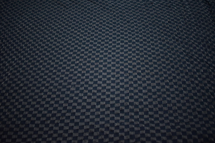 Трикотаж чулок синий из вискозы W-126073