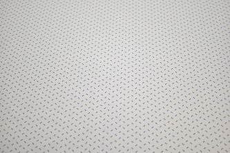 Рубашечная белая синяя ткань геометрия W-131539