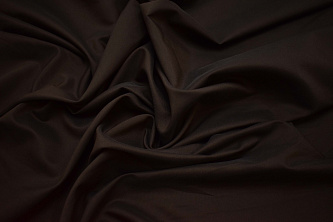 Костюмная тёмно-коричневая ткань W-132626