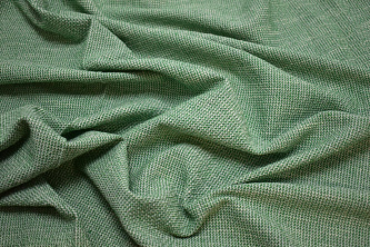 Костюмная зеленая ткань W-130187