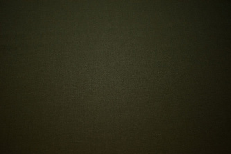 Костюмная цвета хаки ткань W-130947