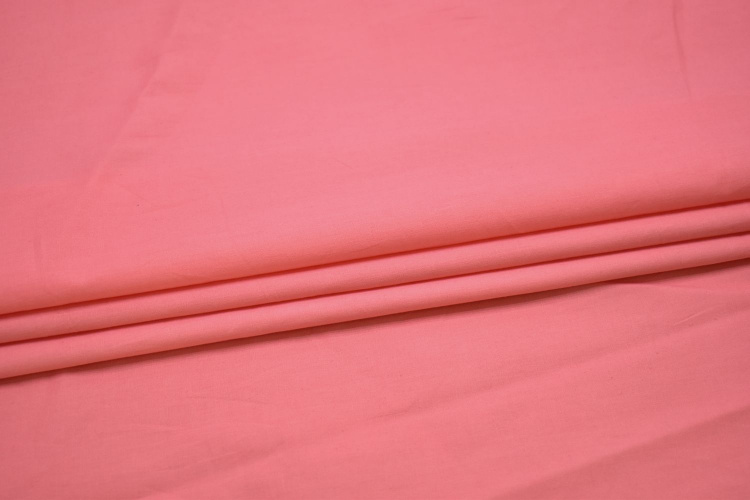 Плательная розовая ткань W-126268