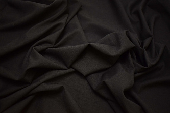 Костюмная темно-коричневая ткань W-132159