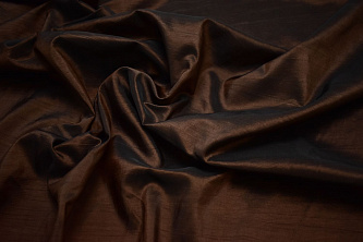 Тафта коричневого цвета W-127225