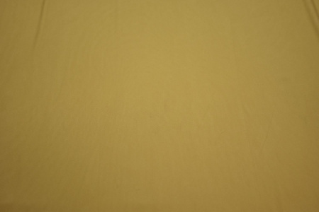 Трикотаж вискозный горчичного цвета W-128055