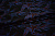 Трикотаж черный принт звезды W-129092