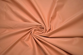 Костюмная персиковая ткань W-131057