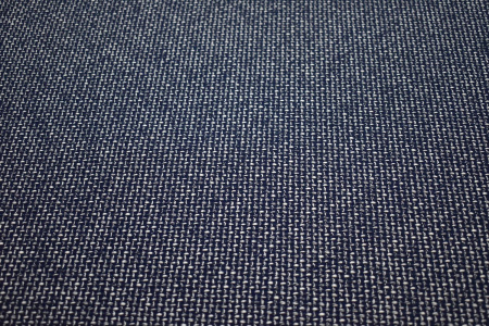 Костюмная синяя белая ткань W-127504