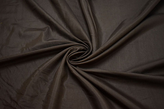 Плательная коричневая ткань W-126730
