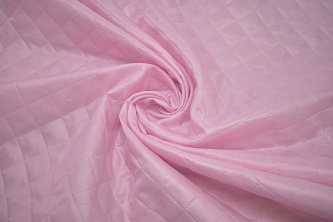 Подкладка стеганая розовая иза W-130204