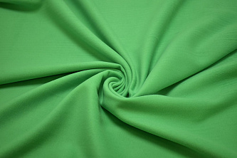 Пальтовая зеленая ткань W-127348