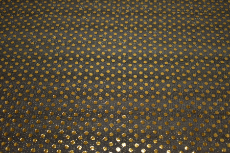 Сетка золотая с пайетками W-127988