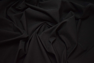 Костюмная черная ткань W-128833