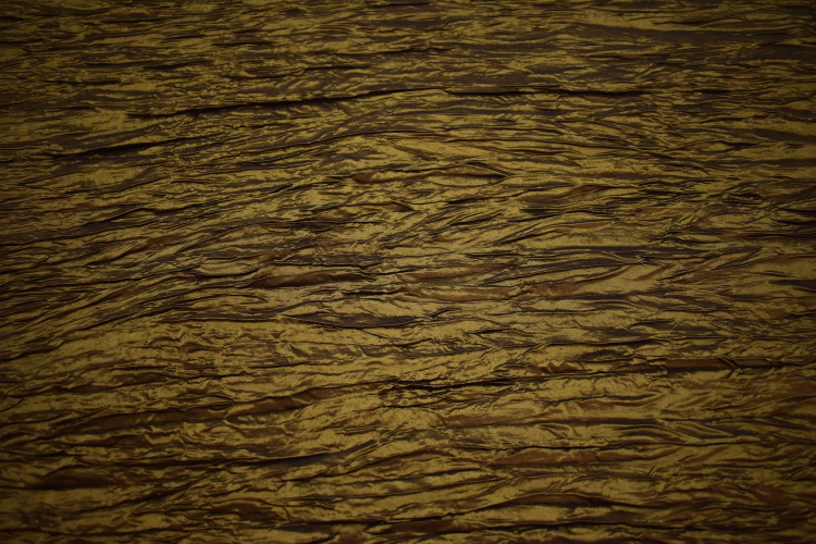 Тафта портьерная для штор золотого цвета W-133555