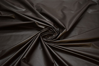 Курточная коричневая ткань W-128663