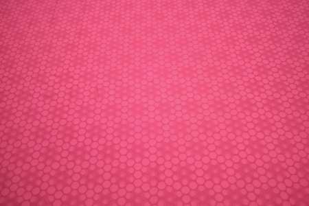 Трикотаж розовый круги W-133665