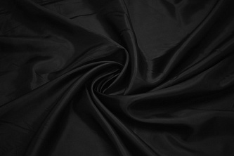 Подкладочная черная ткань W-127323