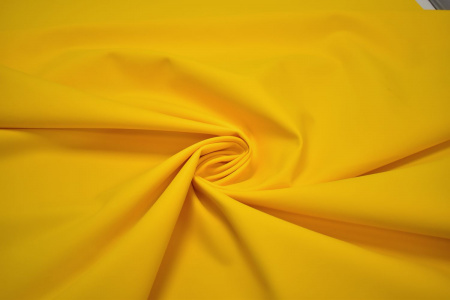 Курточная винил желтая ткань W-131544