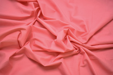 Плательная розовая ткань W-126268