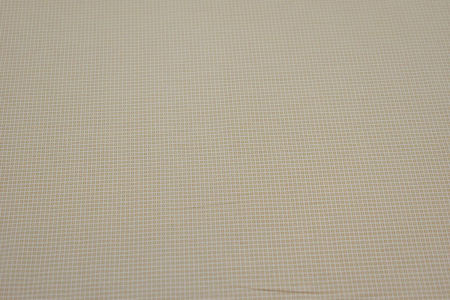 Рубашечная бежевая белая ткань геометрия W-132134