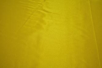 Креп-сатин желтый W-124971