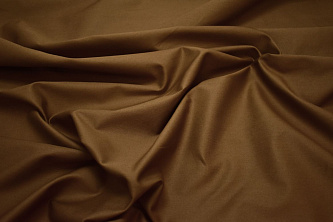 Костюмная коричневая ткань W-127295