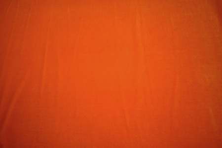 Бархат-стрейч оранжевый W-134127