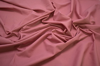 Рубашечная розовая ткань W-130740