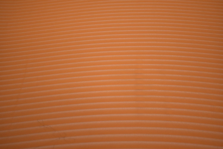 Шифон оранжевый полоска W-127208