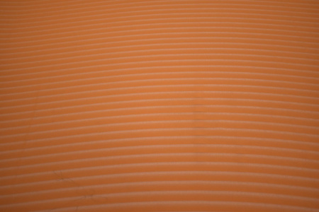 Шифон оранжевый полоска W-127208
