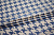 Трикотаж серый синий гусиные лапки полиэсте W-131134