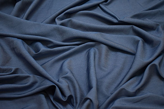 Джинс рубашечный синий W-131483