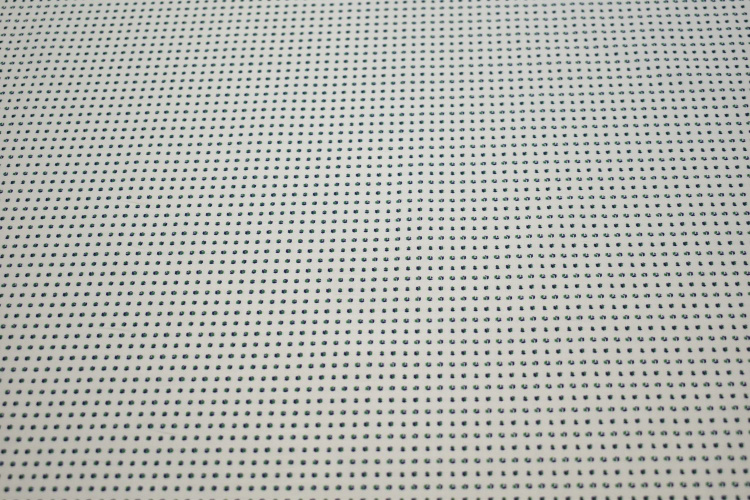 Рубашечная белая синяя ткань геометрия W-132895