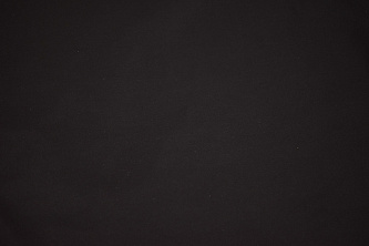 Курточная однотонная черная ткань W-131030