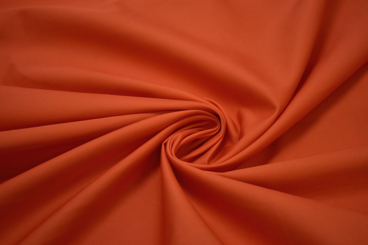 Костюмная оранжевая ткань W-130797