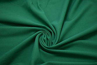 Трикотаж зеленый W-124678