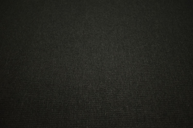 Костюмная черная хаки ткань W-130647