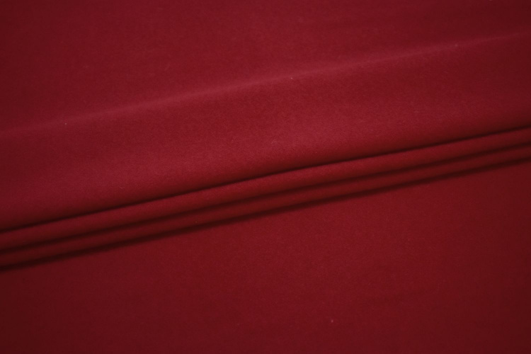 Пальтовая красная ткань W-130192