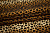 Хлопок коричневый черный леопард W-126851